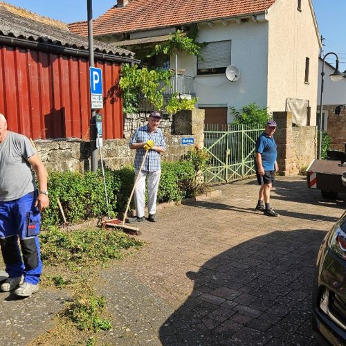 Helfereinsatz in der Ortsgemeinde 09-2025